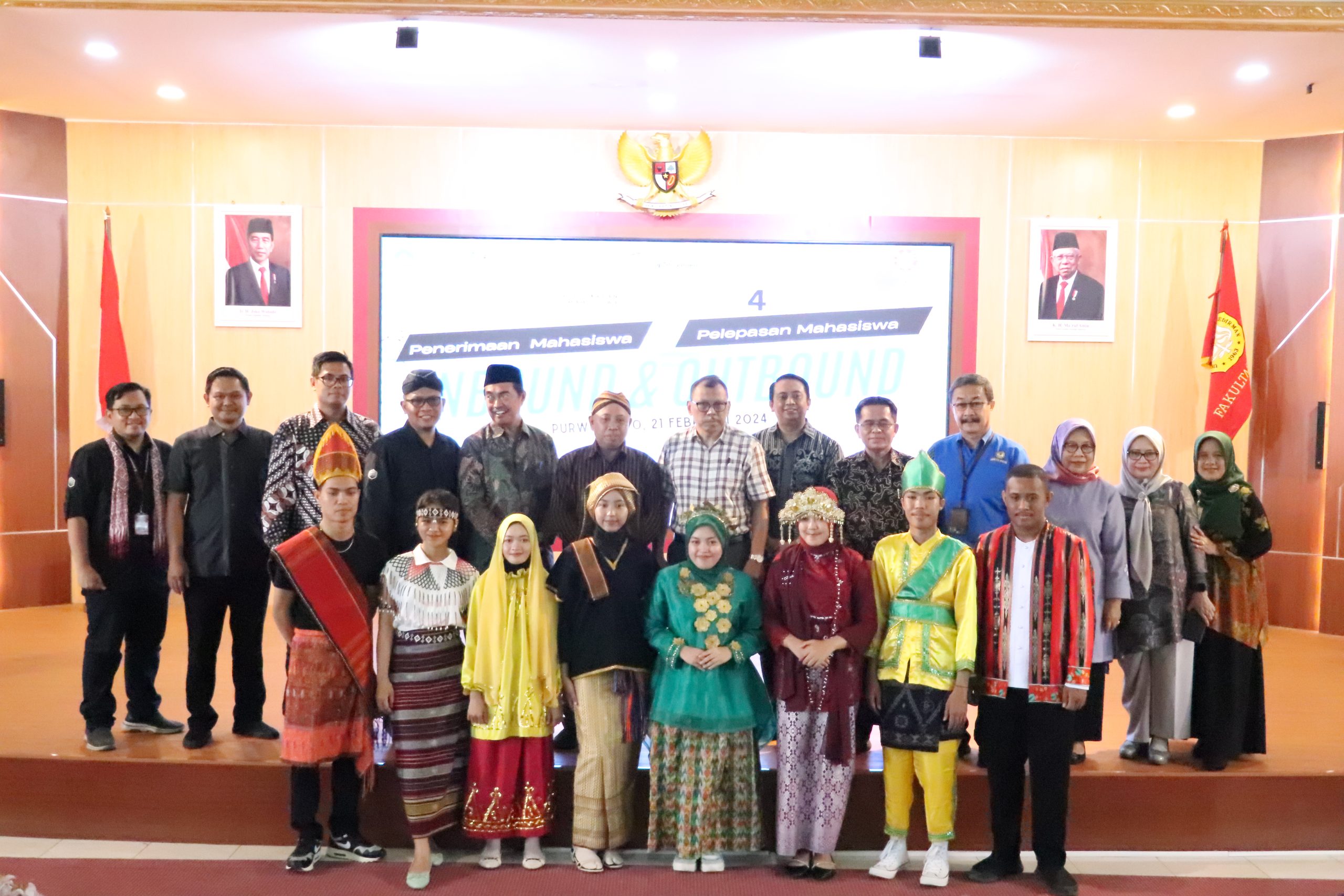 Penerimaan Resmi Mahasiswa Inbound PMM4 Universitas Jenderal Soedirman Tahun 2024